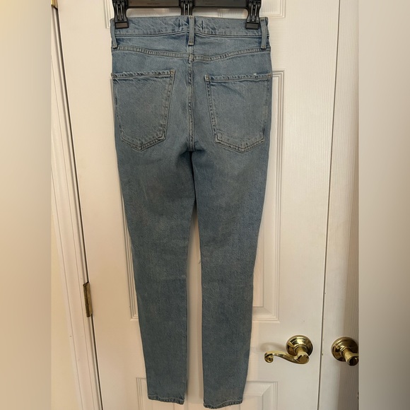Agolde distressed skinny jeans. Sz. 25 - Picture 2 of 5